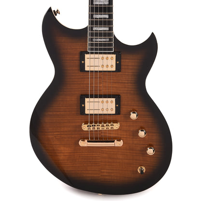 Reverend Sensei RA FM Coffee Burst Electric Guitars / Solid Body