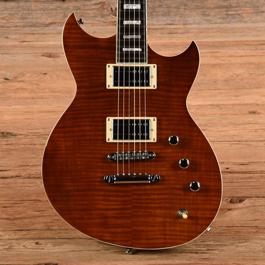 Reverend Sensei RA FM Violin Brown Electric Guitars / Solid Body