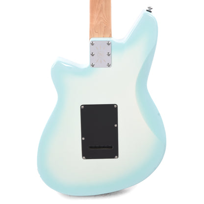 Reverend Six Gun HPP Chronic Blue Burst Electric Guitars / Solid Body
