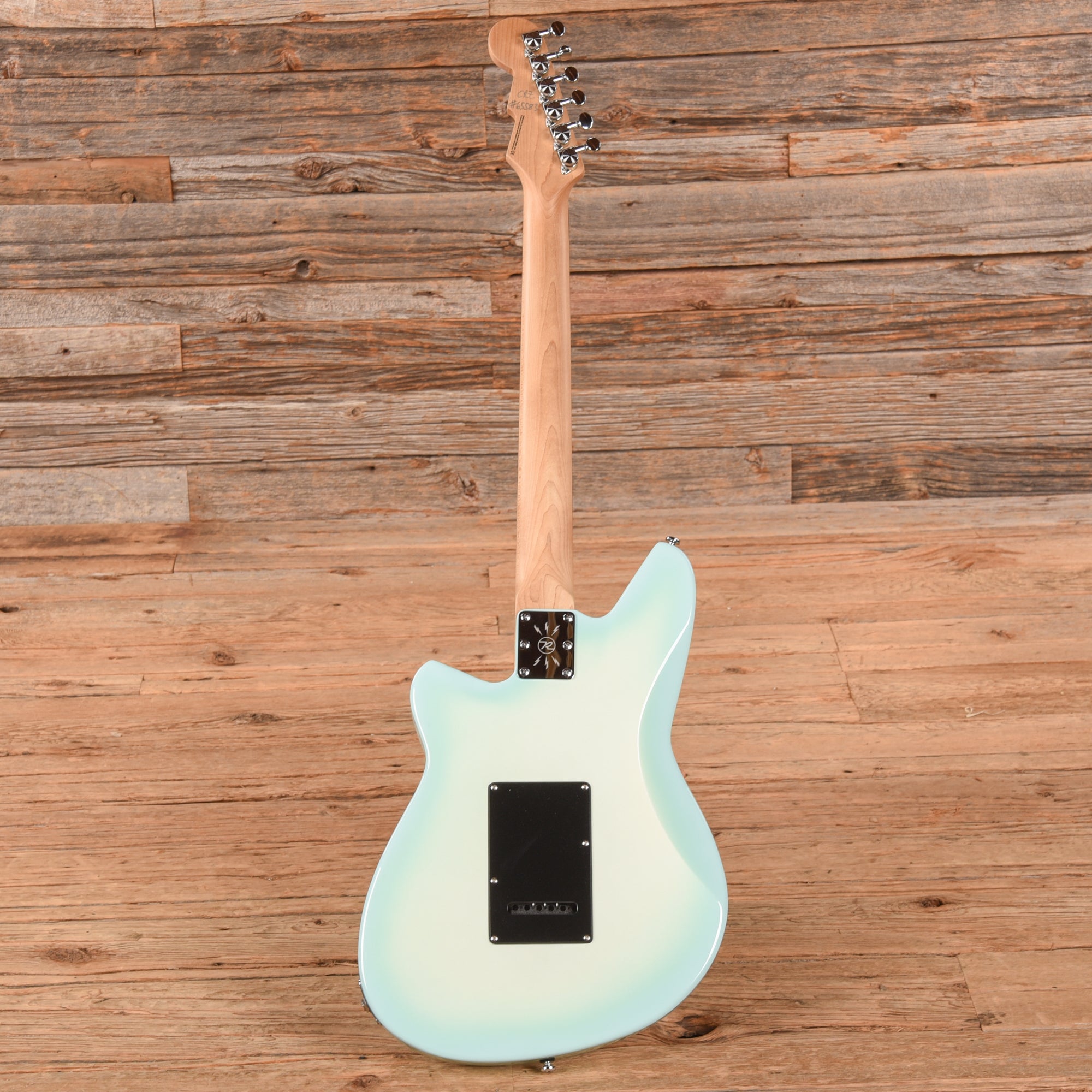 Reverend Six Gun HPP Chronic Blue Burst Electric Guitars / Solid Body
