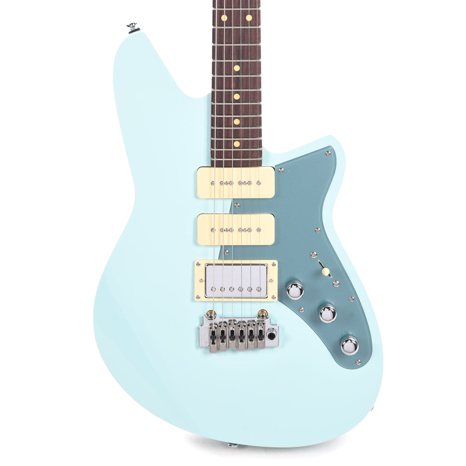 Reverend Six Gun HPP Chronic Blue Electric Guitars / Solid Body