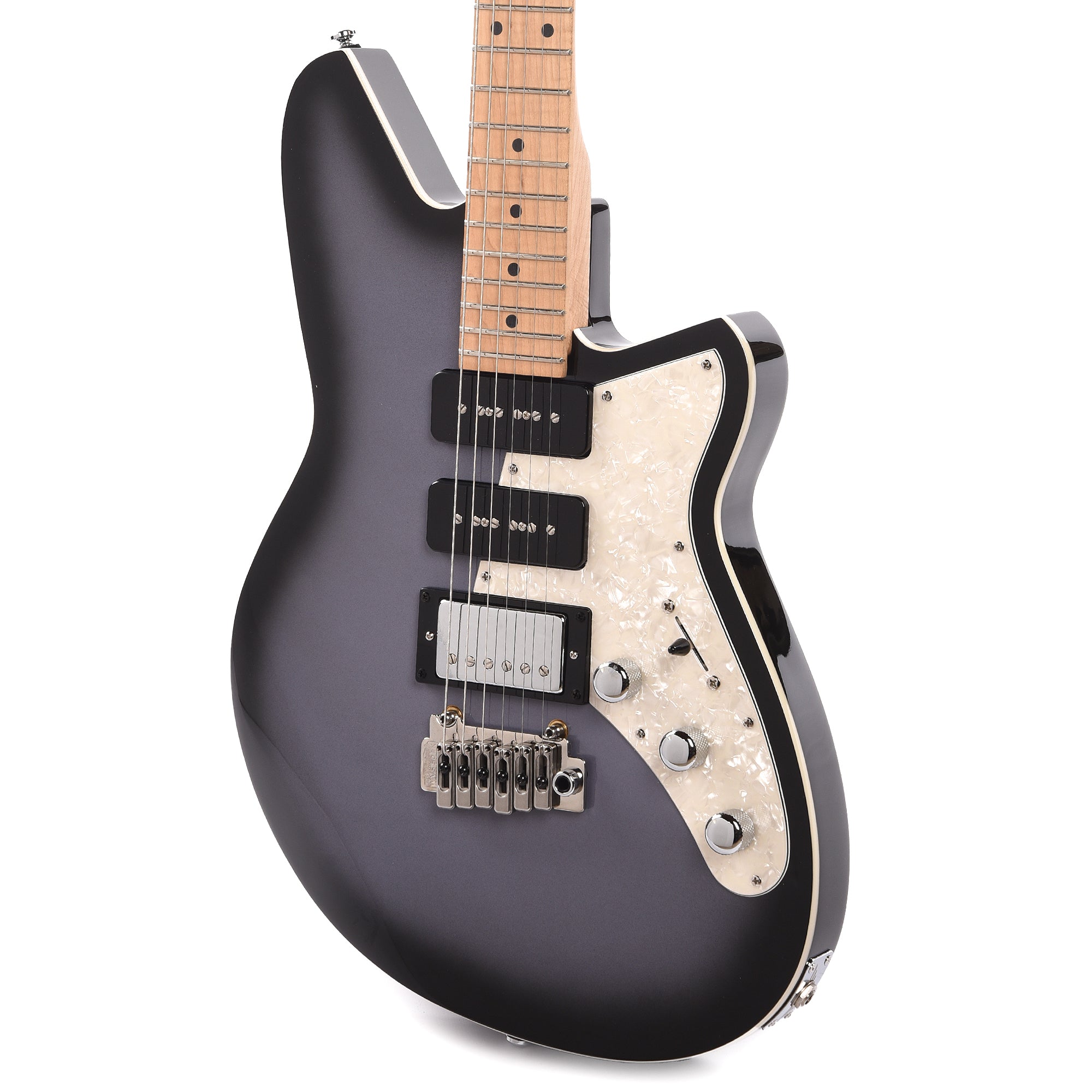 Reverend Six Gun HPP Periwinkle Burst Electric Guitars / Solid Body