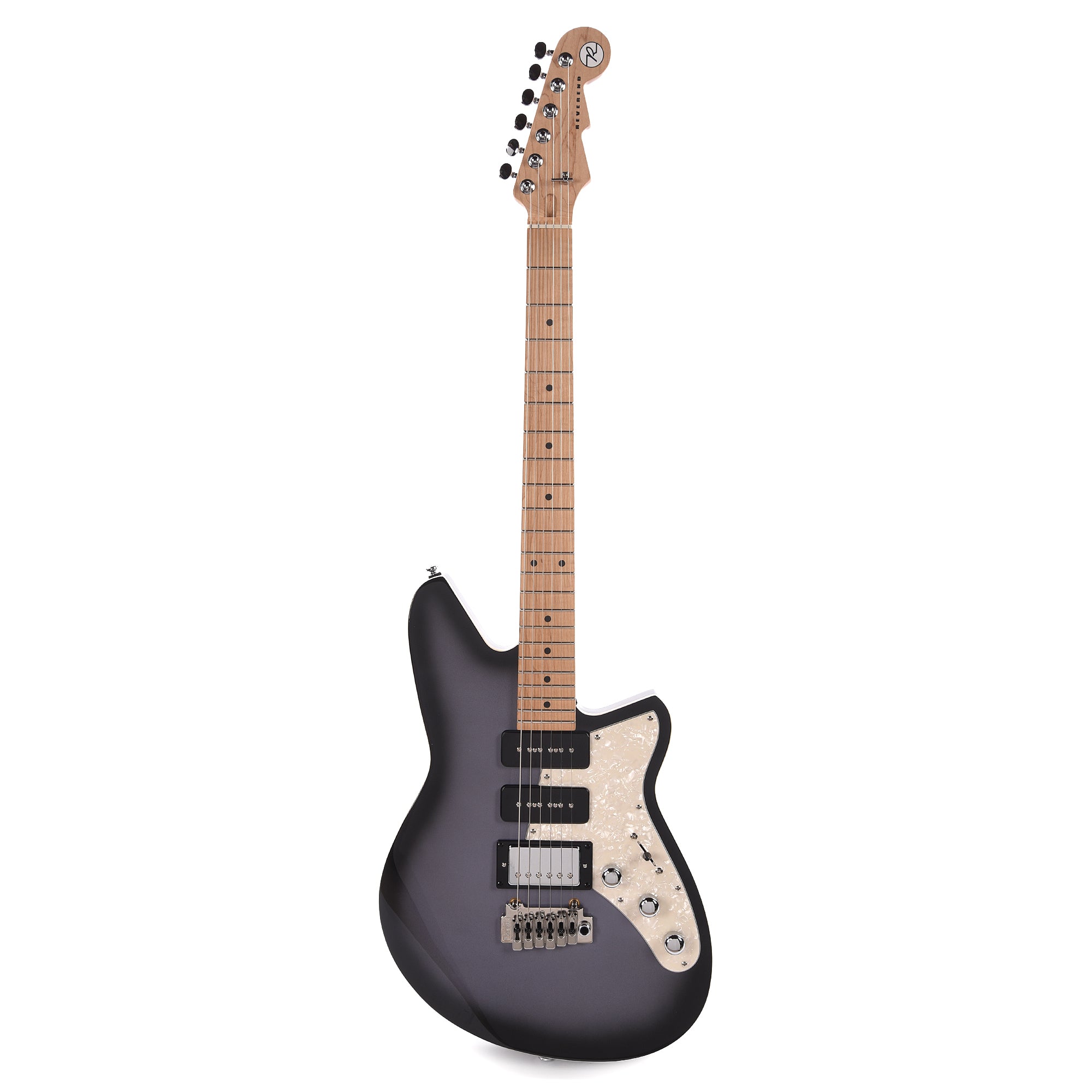 Reverend Six Gun HPP Periwinkle Burst Electric Guitars / Solid Body