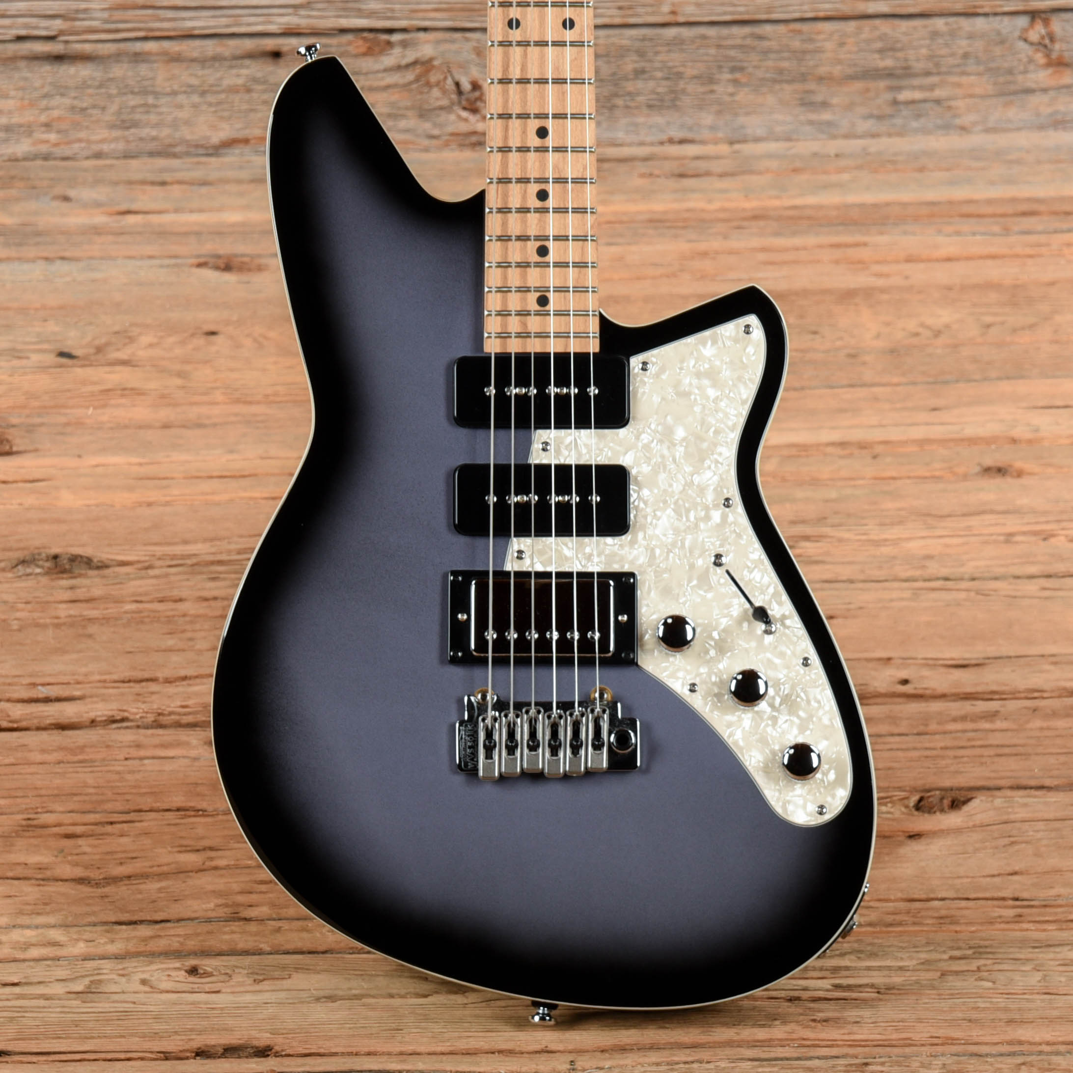 Reverend Six Gun HPP Periwinkle Electric Guitars / Solid Body
