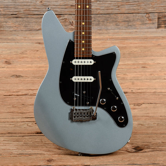 Reverend Six Gun Silver Freeze Electric Guitars / Solid Body