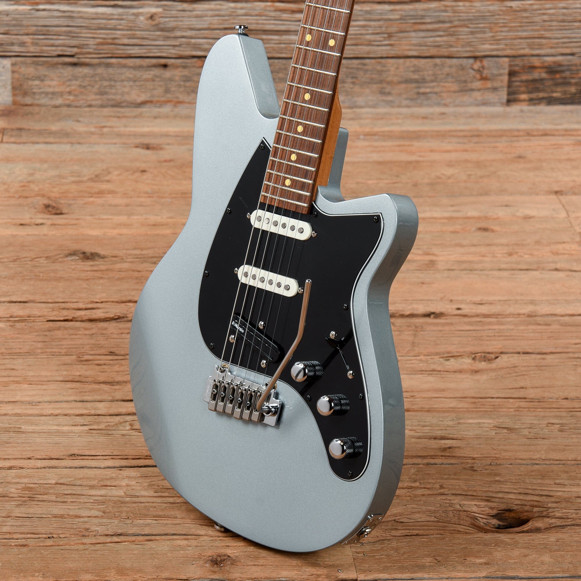 Reverend Six Gun Silver Freeze Electric Guitars / Solid Body
