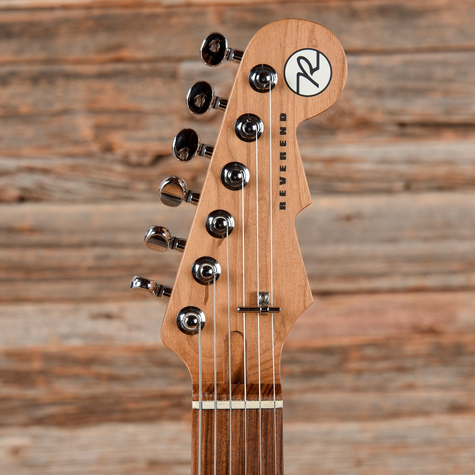 Reverend Six Gun Silver Freeze Electric Guitars / Solid Body