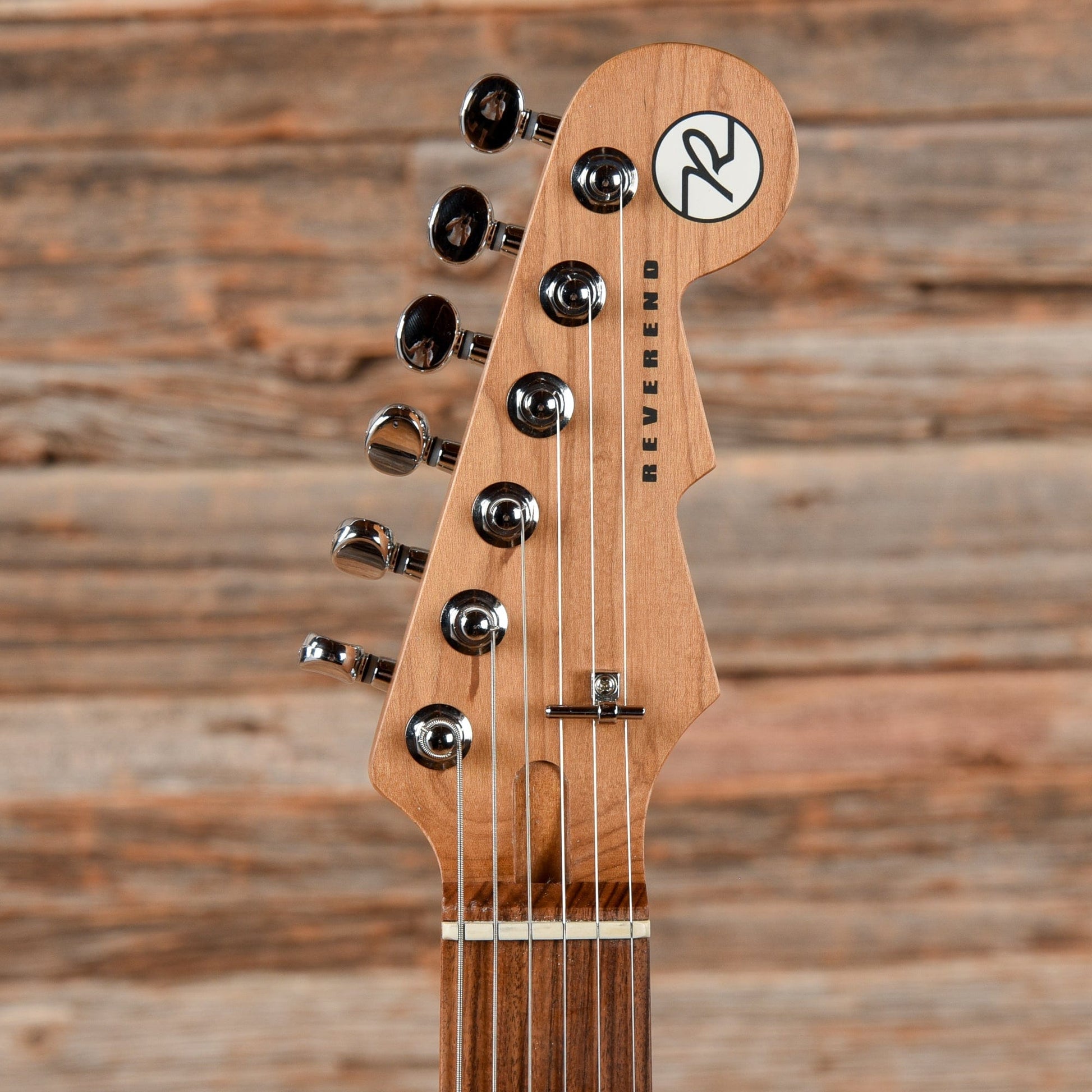 Reverend Six Gun Silver Freeze Electric Guitars / Solid Body