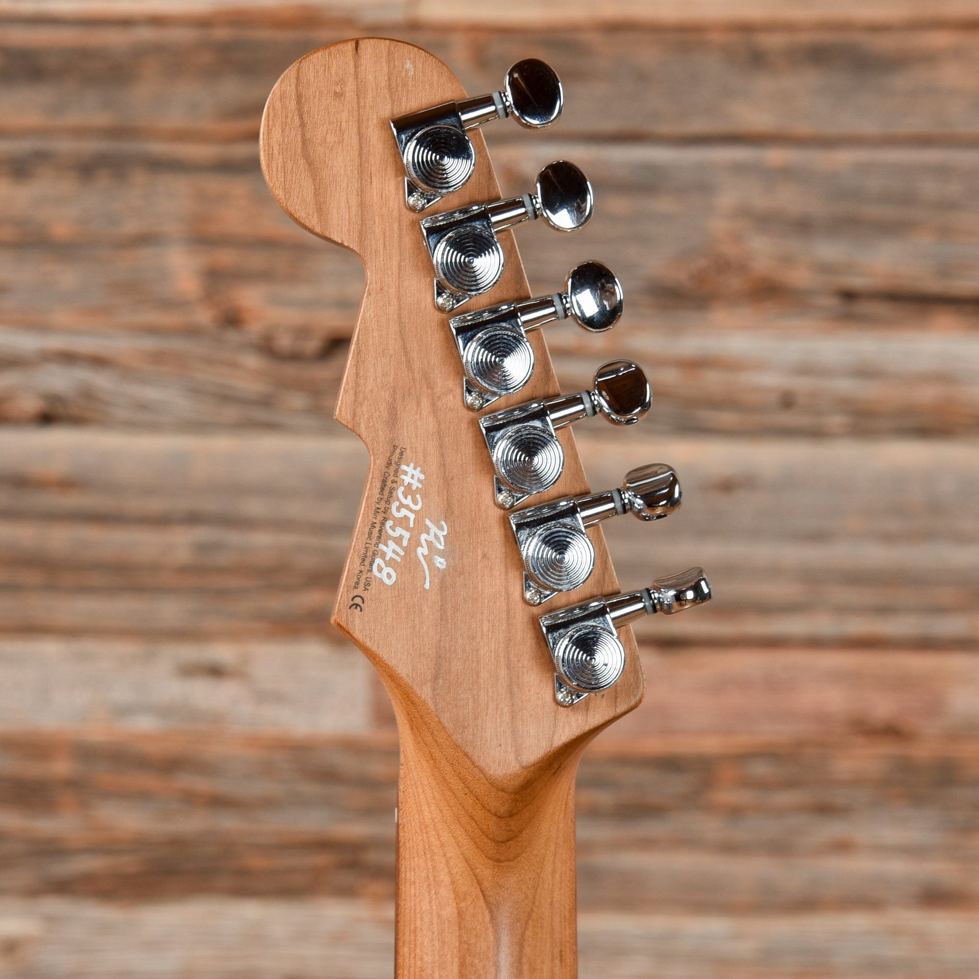 Reverend Six Gun Silver Freeze Electric Guitars / Solid Body