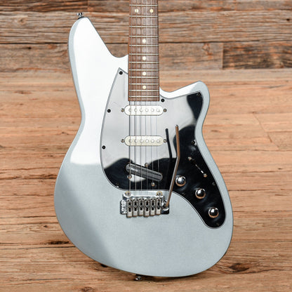 Reverend Six Gun Silver Freeze Electric Guitars / Solid Body