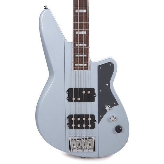 Reverend Thundergun Metallic Silver Freeze Electric Guitars / Solid Body