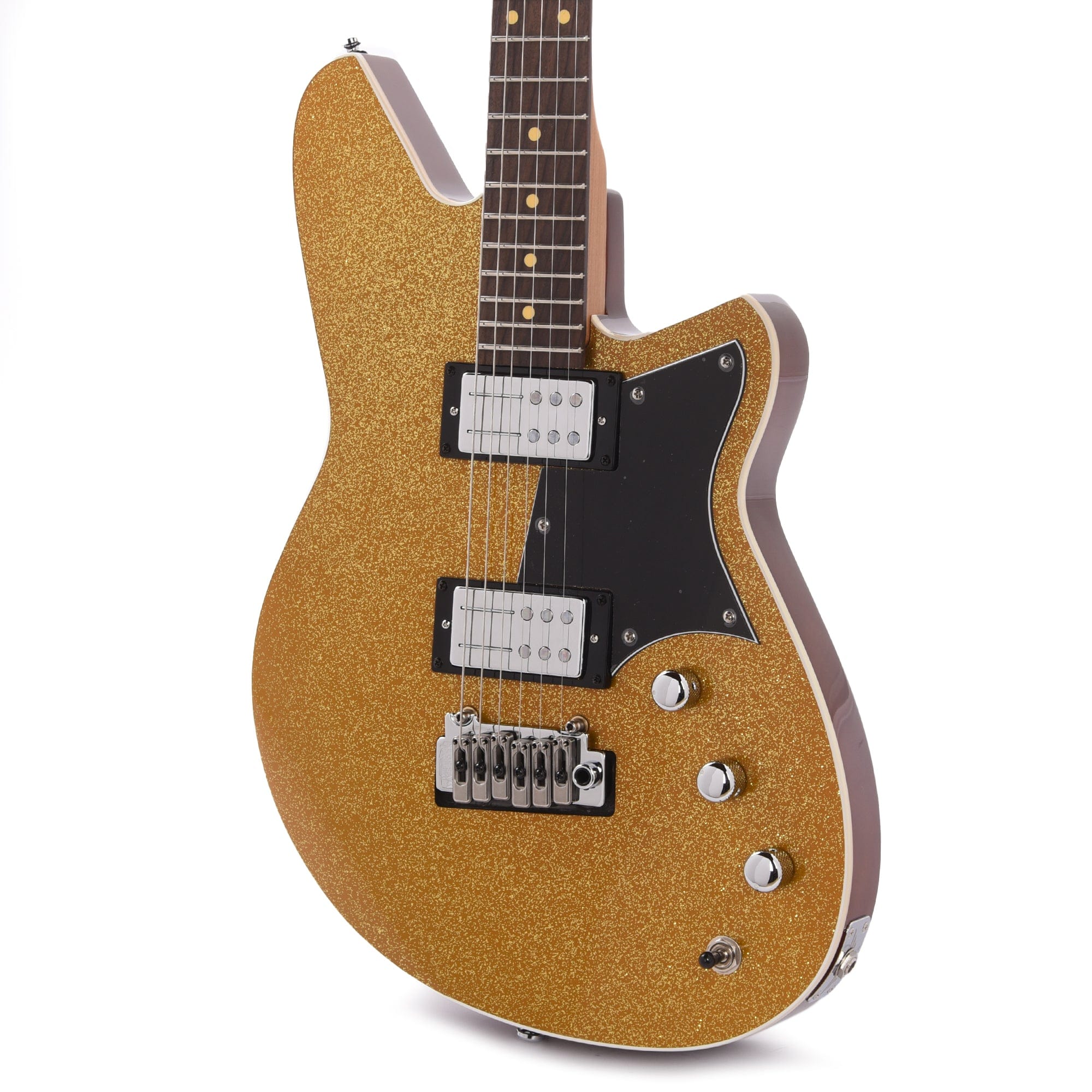 Reverend Tommy Koffin Signature Gold Sparkle Electric Guitars / Solid Body