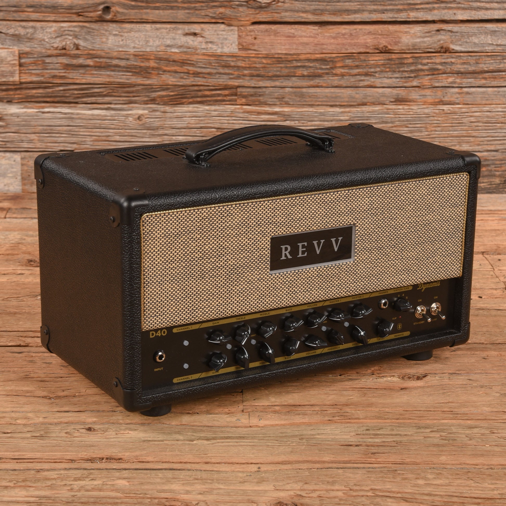 Revv Dynamis D40 2-Channel 40-Watt Guitar Amp Head Amplifiers