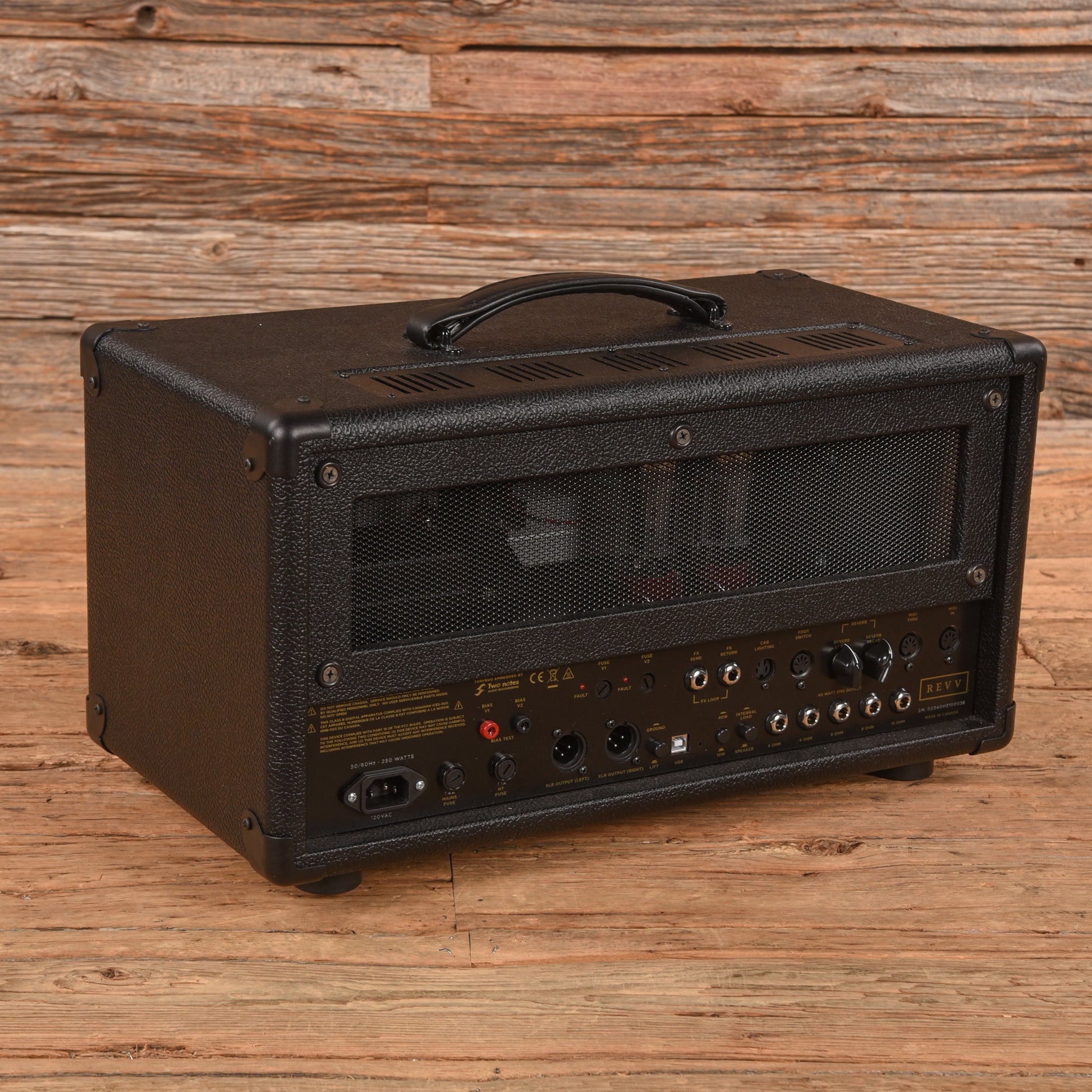 Revv Dynamis D40 2-Channel 40-Watt Guitar Amp Head Amplifiers