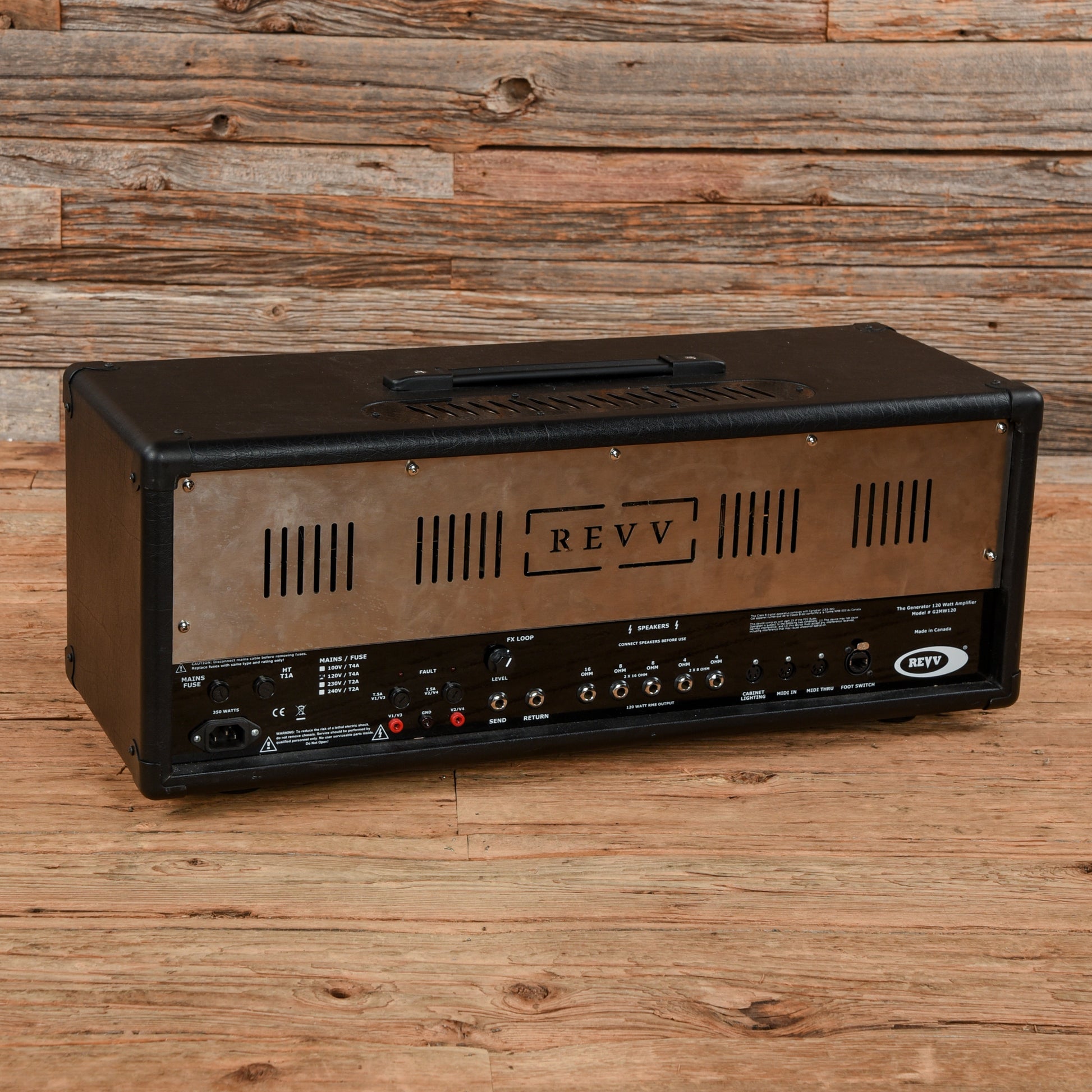 Revv Generator 120 Mk II 4-Channel 120-Watt Guitar Amp Head Amplifiers