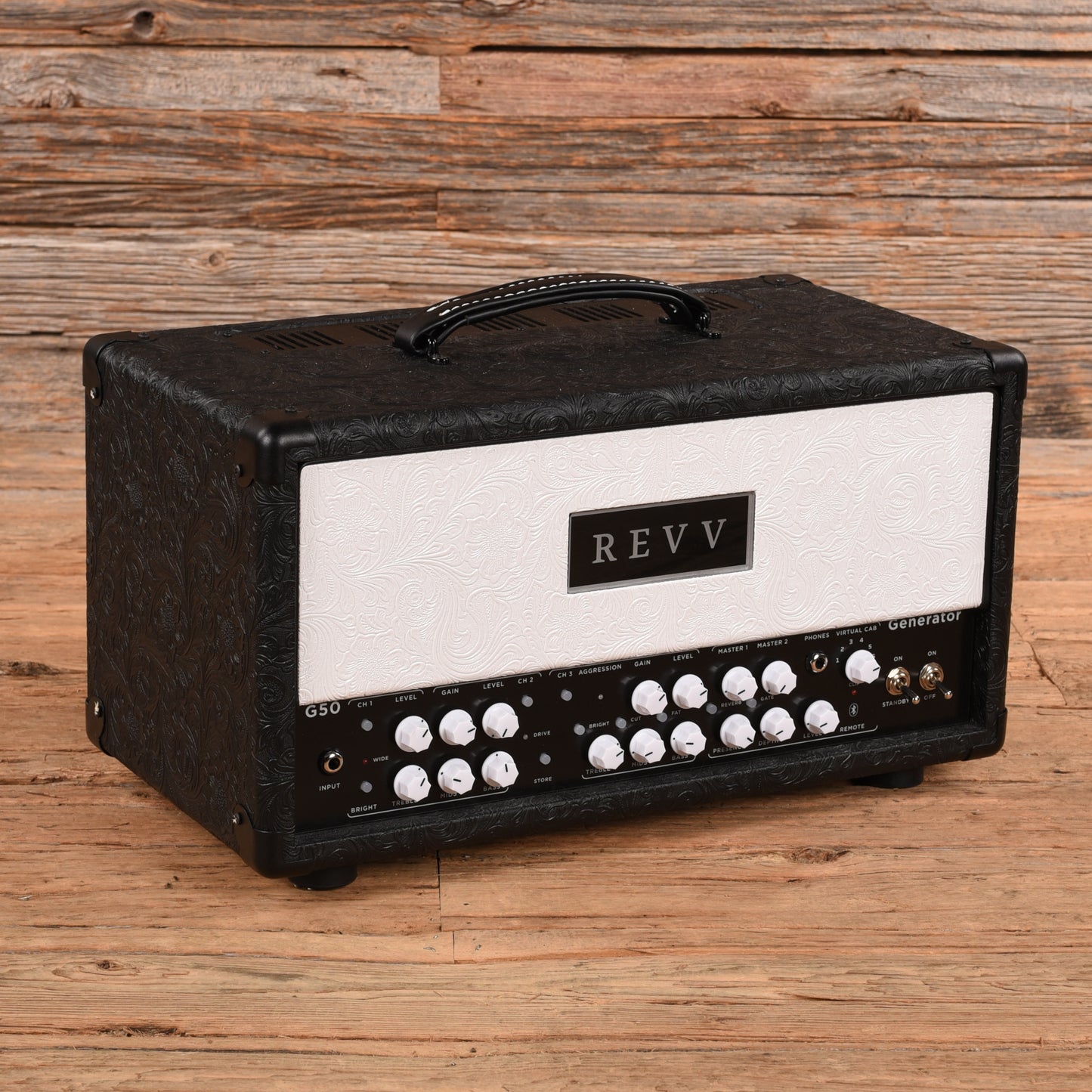 Revv Generator G50 3-Channel 50-Watt Guitar Amp Head Amplifiers