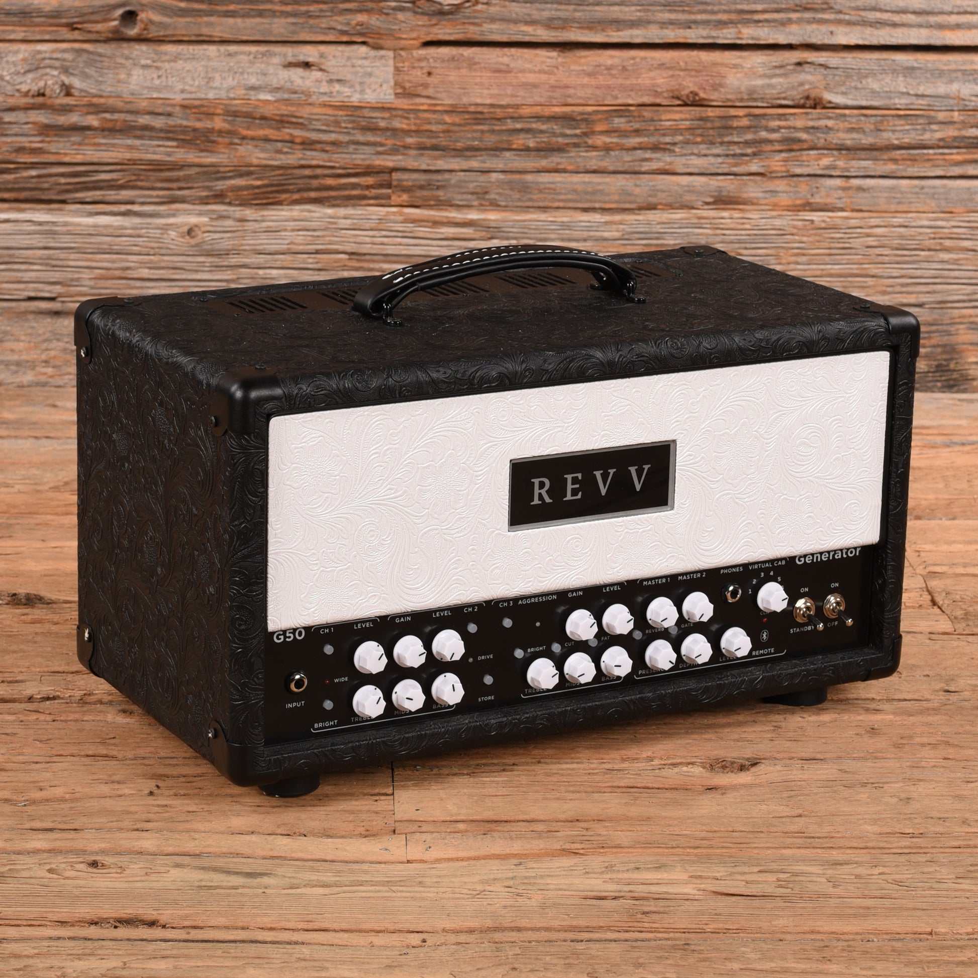 Revv Generator G50 3-Channel 50-Watt Guitar Amp Head Amplifiers