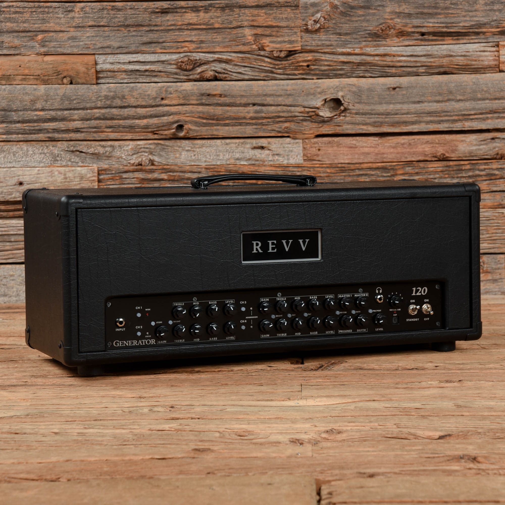 Revv Generator 120 4-Channel 120-Watt Guitar Amp Head Amps / Guitar Amps / Guitar Cabinets