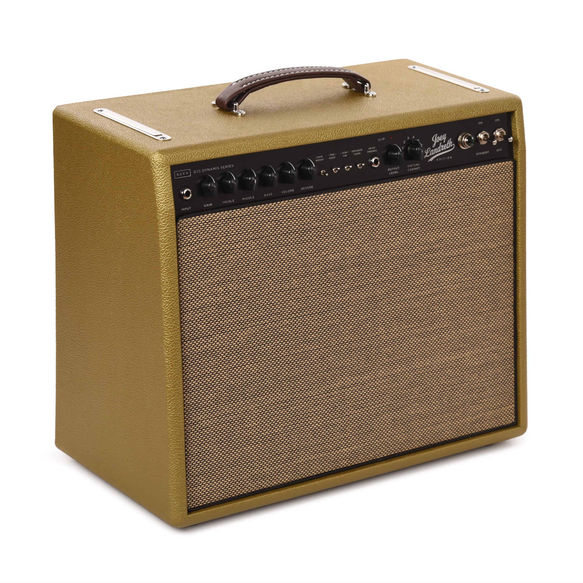 Revv D25 25w 1x12 Guitar Amp Combo Joey Landreth Edition Gold Amps / Guitar Amps / Guitar Combos