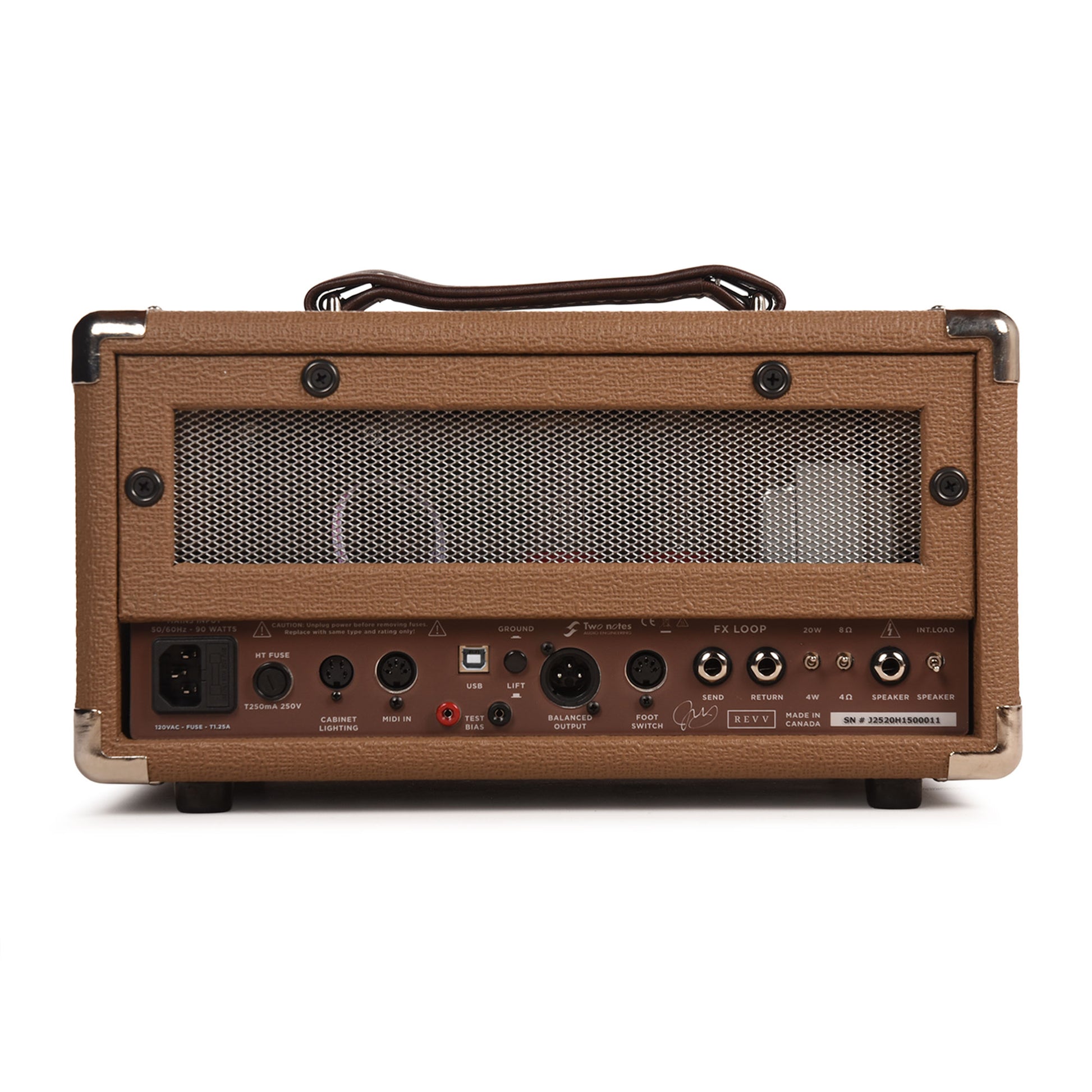 Revv D20  20w Tube Amplifier Head Brown Face Joey Landreth Edition Amps / Guitar Amps / Guitar Heads