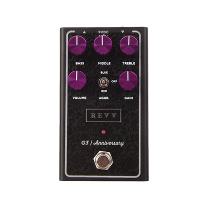 Revv G3 Preamp/Overdrive/Distortion Pedal Anniversary Edition Effects and Pedals / Distortion