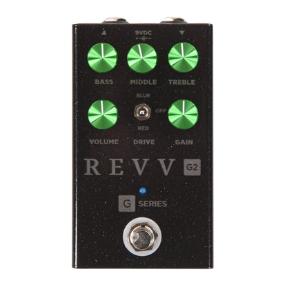 Revv G2 Preamp/Overdrive/Distortion Pedal Black Sparkle Effects and Pedals / Overdrive and Boost