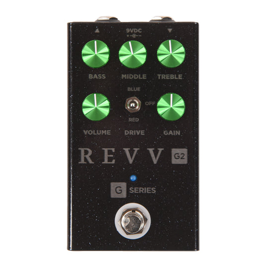 Revv G2 Preamp/Overdrive/Distortion Pedal Black Sparkle Effects and Pedals / Overdrive and Boost