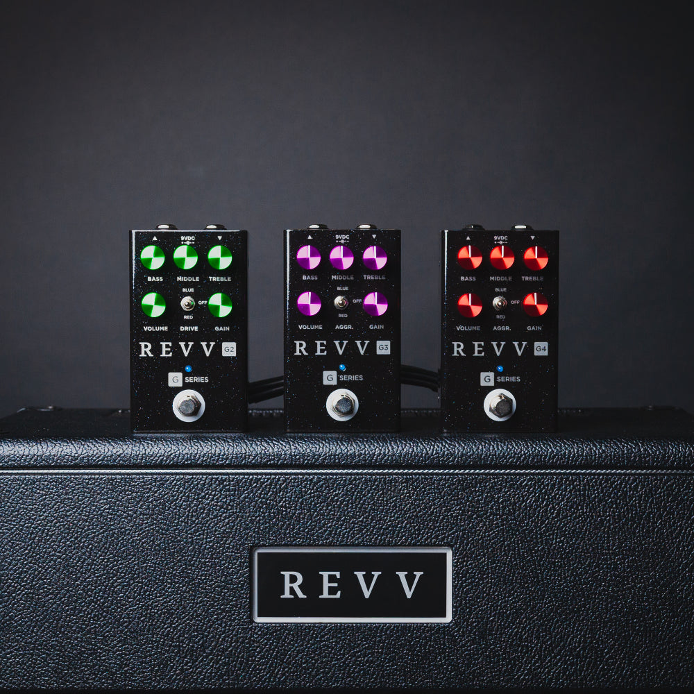 Revv G3 Preamp/Overdrive/Distortion Pedal Black Sparkle Effects and Pedals / Overdrive and Boost