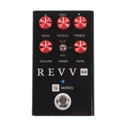 Revv G4 Preamp/Overdrive/Distortion Pedal Black Sparkle Effects and Pedals / Overdrive and Boost