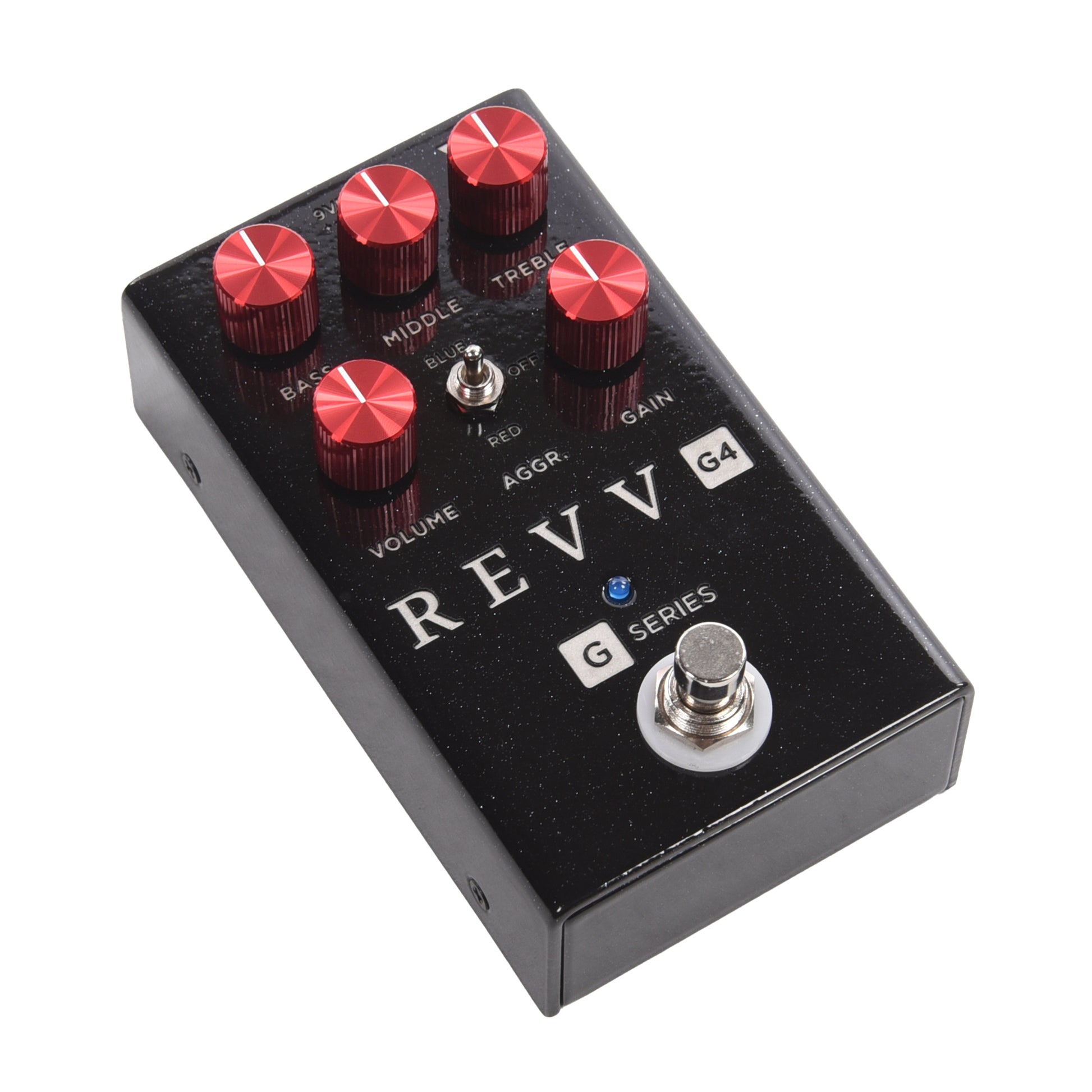 Revv G4 Preamp/Overdrive/Distortion Pedal Black Sparkle Effects and Pedals / Overdrive and Boost