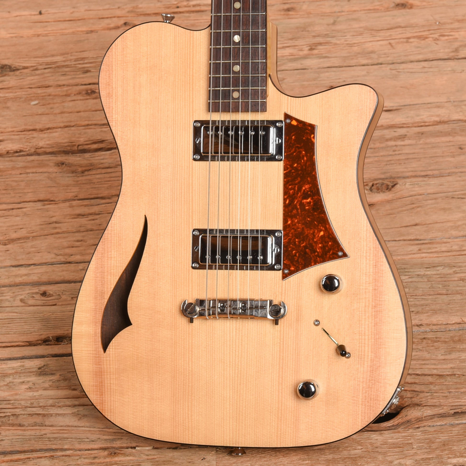 Rice Osprey Natural Electric Guitars / Semi-Hollow