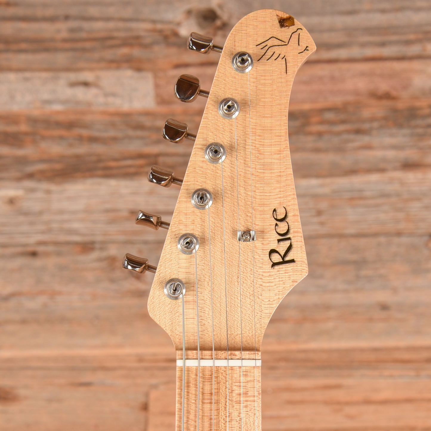 Rice Osprey Standard + Natural Electric Guitars / Semi-Hollow
