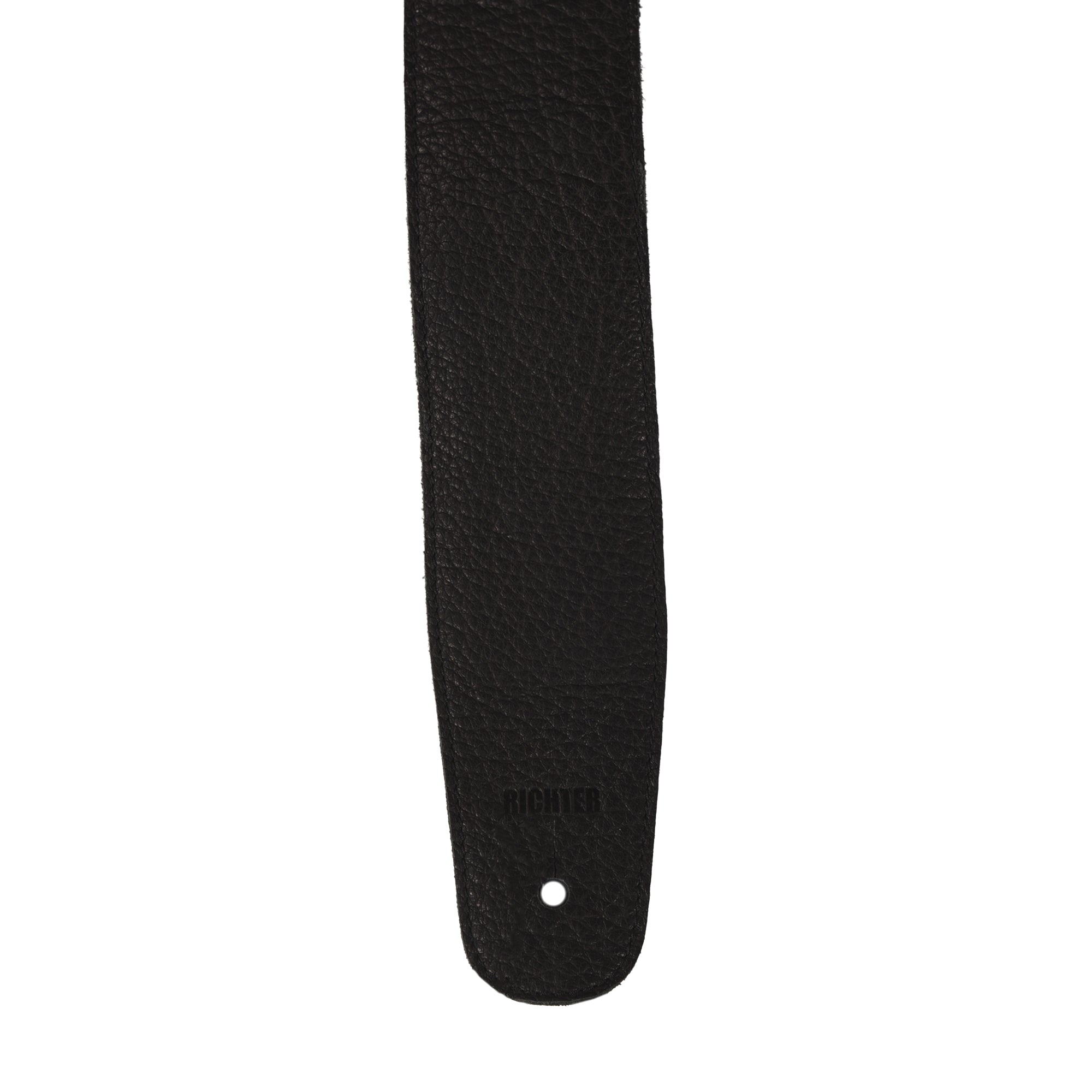 Richter Luxury Guitar Strap Genuine Leather Padded Monster Black Straps