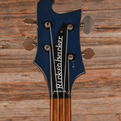 Rickenbacker 4000 Bass Midnight Blue 1980 Bass Guitars / 4-String