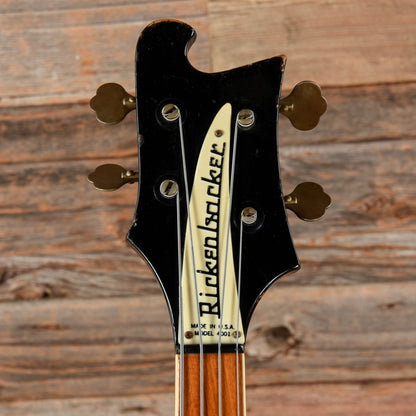 Rickenbacker 4001 JetGlo 1980 Bass Guitars / 4-String