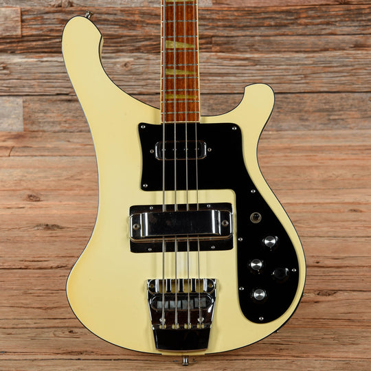Rickenbacker 4001 White 1981 Bass Guitars / 4-String