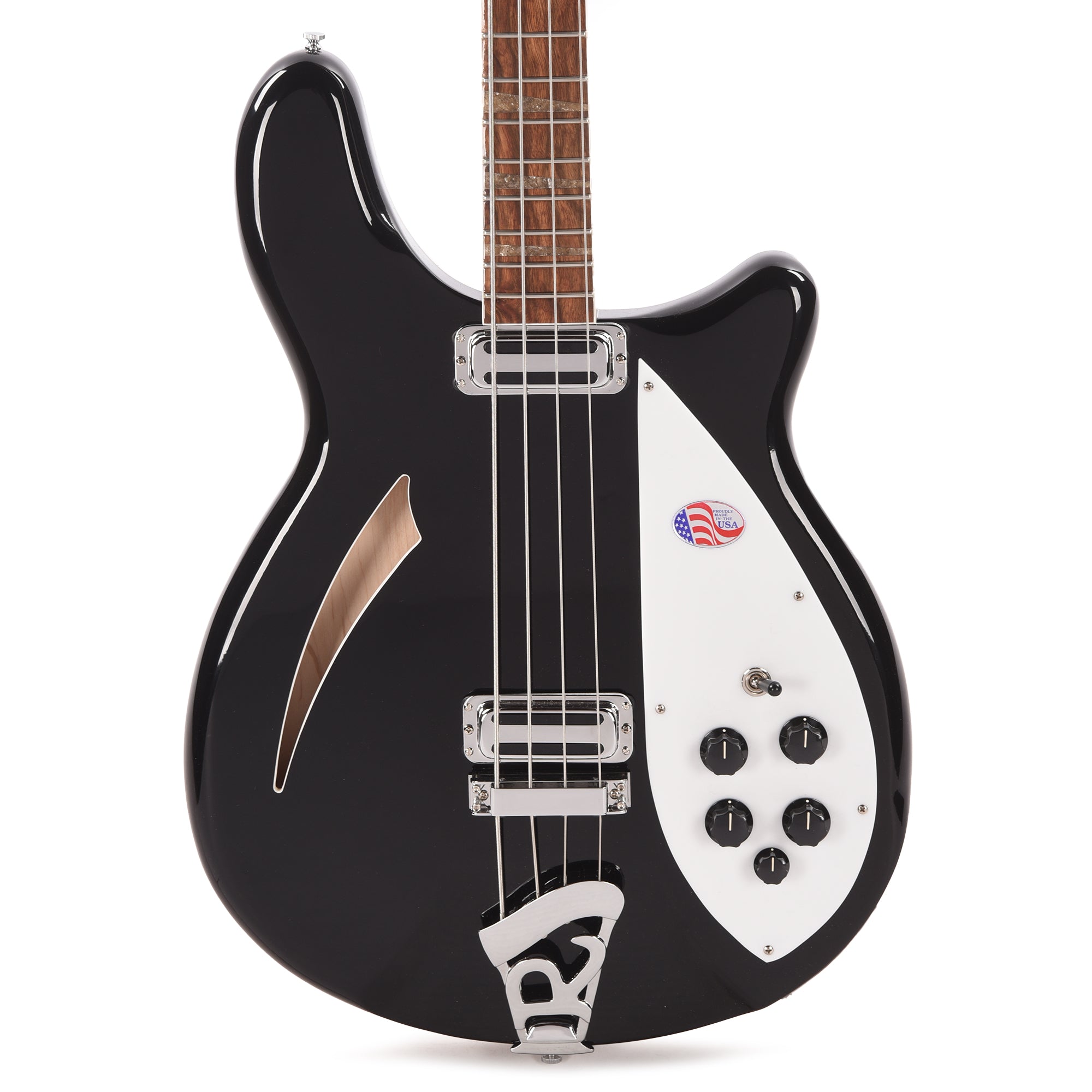 Rickenbacker 4005V Semi-Hollow Bass JetGlo Bass Guitars / 4-String