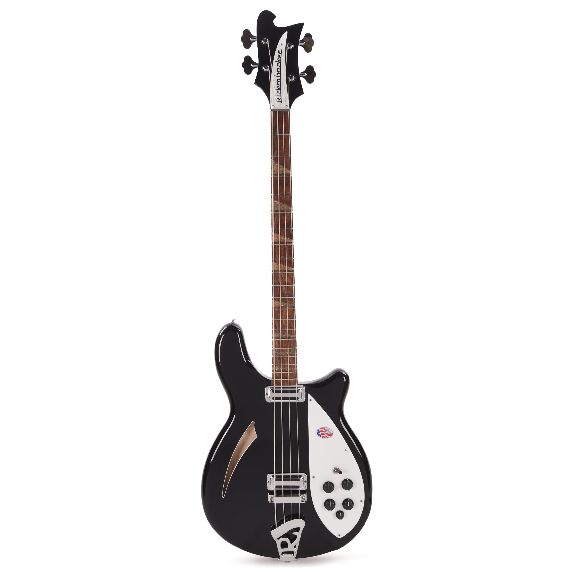 Rickenbacker 4005V Semi-Hollow Bass JetGlo Bass Guitars / 4-String