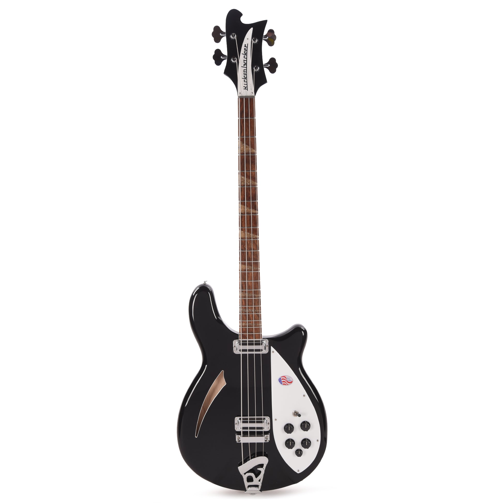 Rickenbacker 4005V Semi-Hollow Bass JetGlo Bass Guitars / 4-String