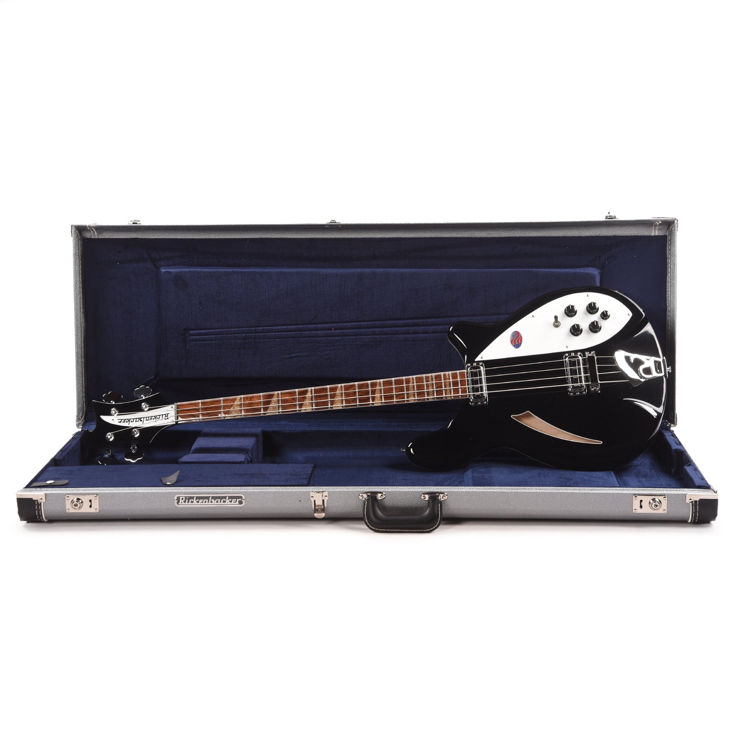 Rickenbacker 4005V Semi-Hollow Bass JetGlo Bass Guitars / 4-String