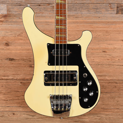 Rickenbacker 4001 White 1977 Bass Guitars