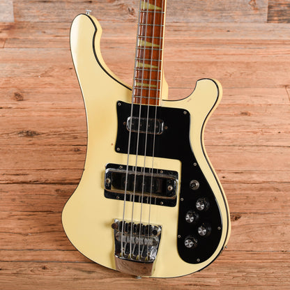 Rickenbacker 4001 White 1977 Bass Guitars