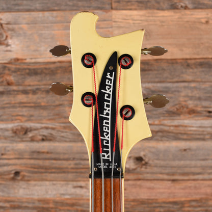 Rickenbacker 4001 White 1977 Bass Guitars