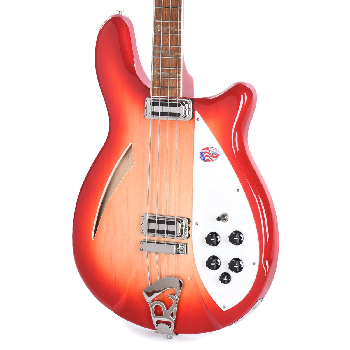 Rickenbacker 4005V Semi-Hollow Bass FireGlo Bass Guitars