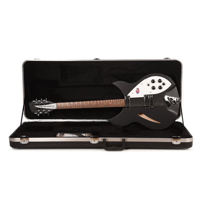 Rickenbacker 330/12 12-String Matte Black Electric Guitars / 12-String