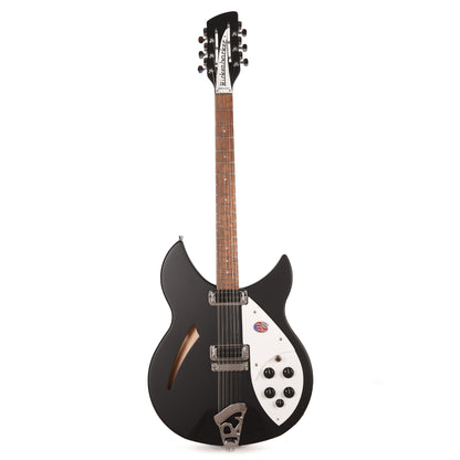 Rickenbacker 330/12 12-String Matte Black Electric Guitars / 12-String
