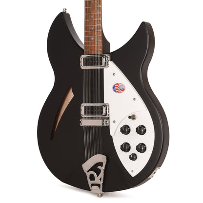 Rickenbacker 330/12 12-String Matte Black Electric Guitars / 12-String