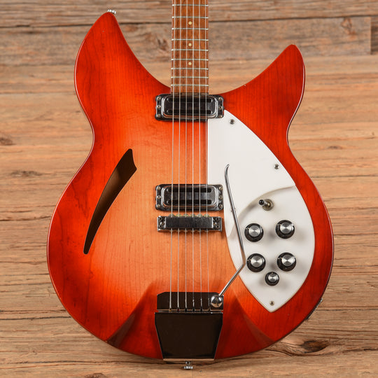 Rickenbacker 330 w/Added Trem Fireglo 1966 Electric Guitars / Hollow Body