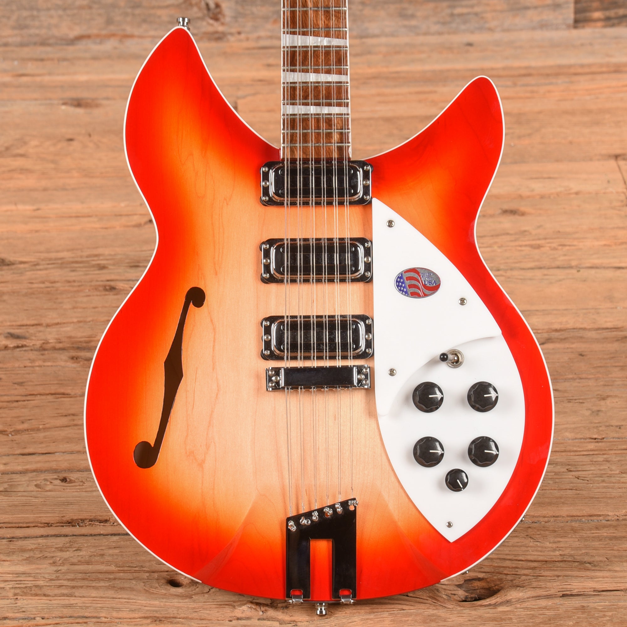 Rickenbacker 1993Plus Fireglo 2024 Electric Guitars