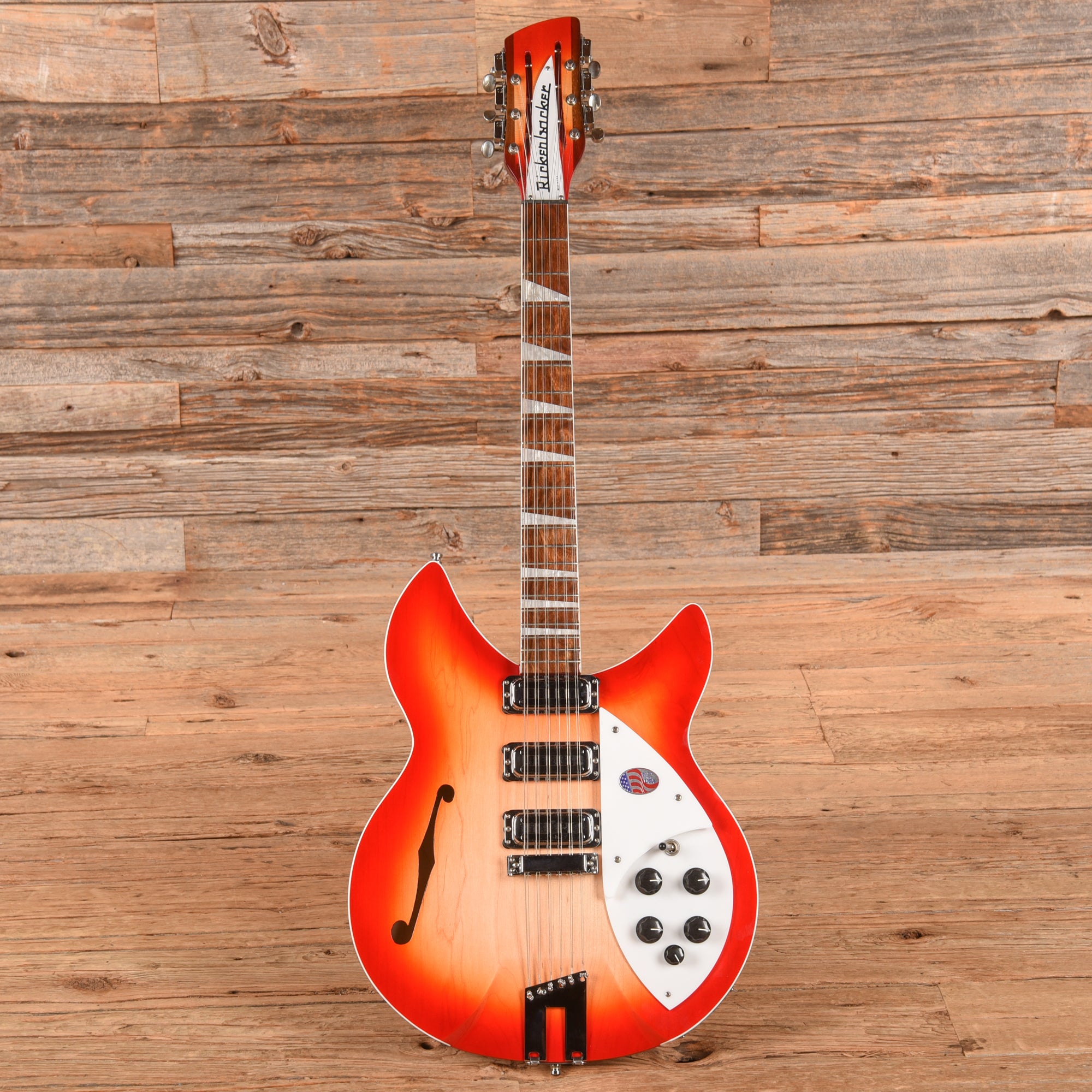 Rickenbacker 1993Plus Fireglo 2024 Electric Guitars
